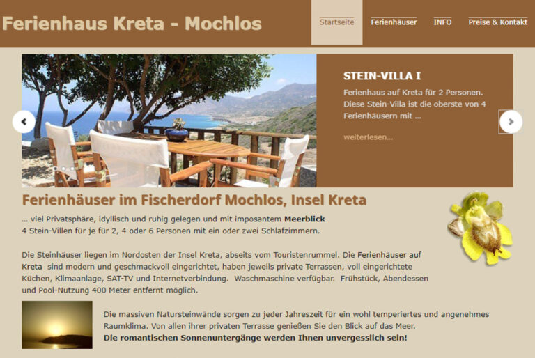 Ferienhaus Kreta Mochlos