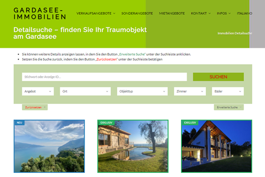 Agenzia Immobiliare Pedercini – Immobilien am Gardasee